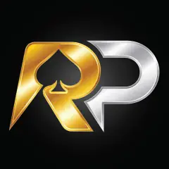 โลโก้ตัวอักษร RP สีทองเงิน ในแถบค่ายเกม